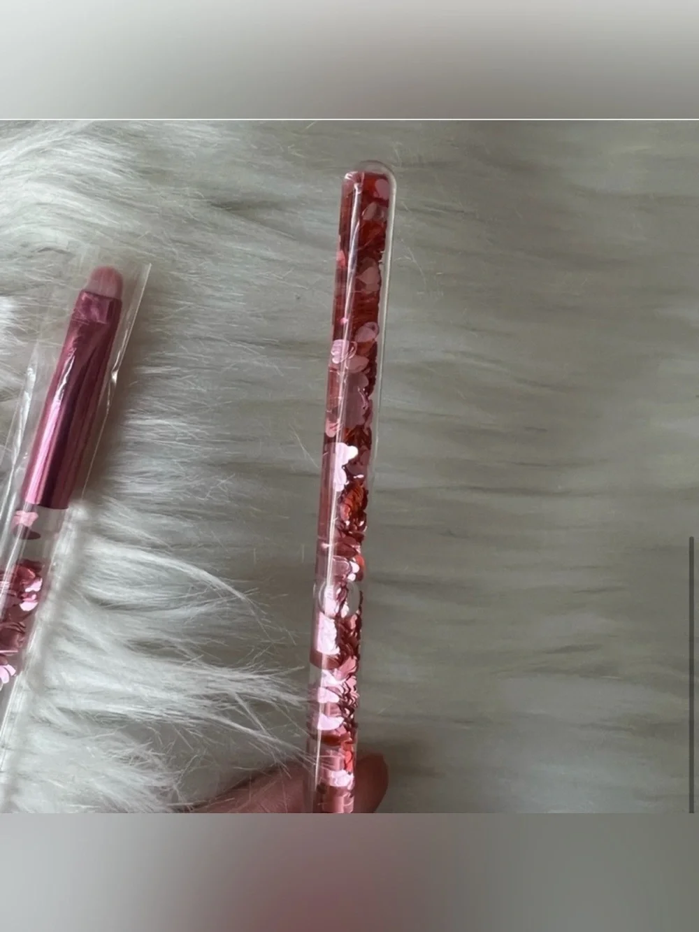 GLAMIERRE-Pink Luxe Glitter Eye Brush Collection